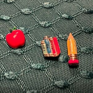 Origami Owl 3 pc charm set “Teacher”